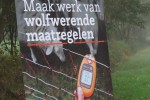 Geslaagde praktijkdag georganiseerd door de Drentse Gebiedsgroep Preventie tegen de wolf.